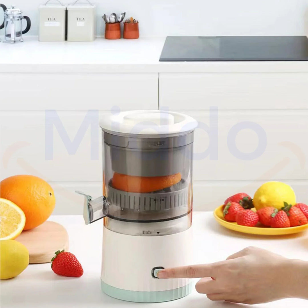 Skanto | Elektrisk sitrusjuicer med juicekollektor – For fersk juice på sekunder