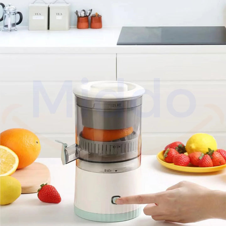 Skanto | Elektrisk sitrusjuicer med juicekollektor – For fersk juice på sekunder