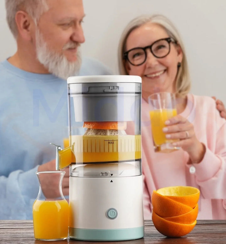 Skanto | Elektrisk sitrusjuicer med juicekollektor – For fersk juice på sekunder