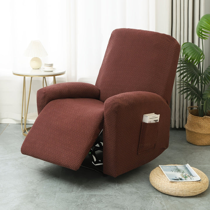 Skanto | Juno Recliner Trekk | Mykt Mikrofiber & Lomme | Full Beskyttelse