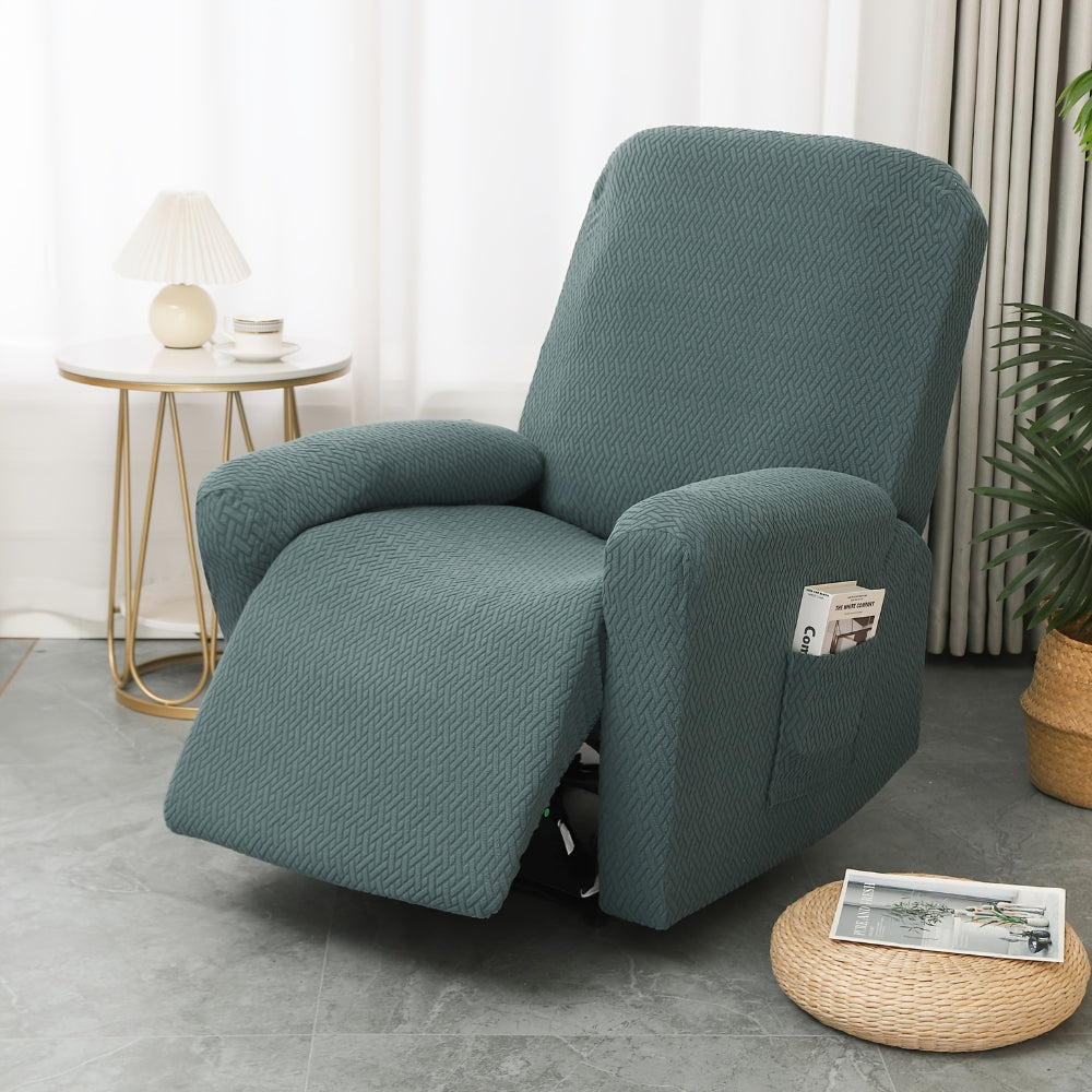 Skanto | Juno Recliner Trekk | Mykt Mikrofiber & Lomme | Full Beskyttelse