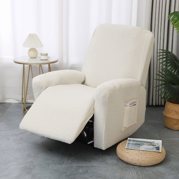 Skanto | Juno Recliner Trekk | Mykt Mikrofiber & Lomme | Full Beskyttelse