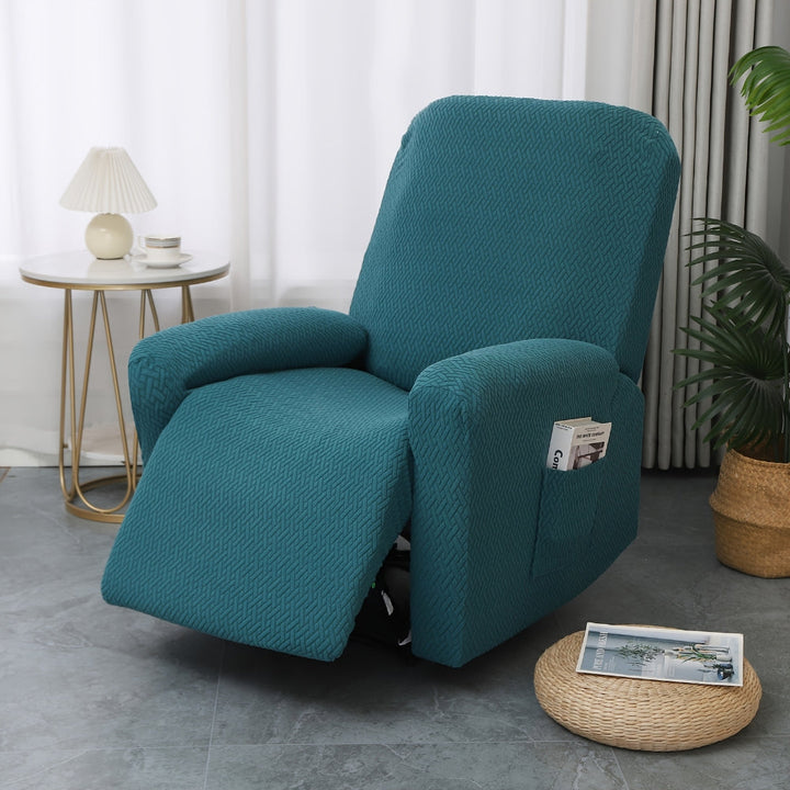 Skanto | Juno Recliner Trekk | Mykt Mikrofiber & Lomme | Full Beskyttelse