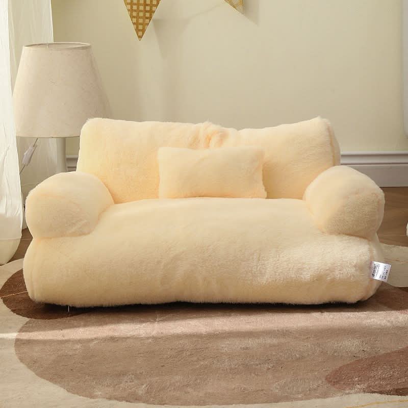 Skanto | Pet Sofa Pro – Beroligende Pet Bed med Hevet Kant for Mindre Stress