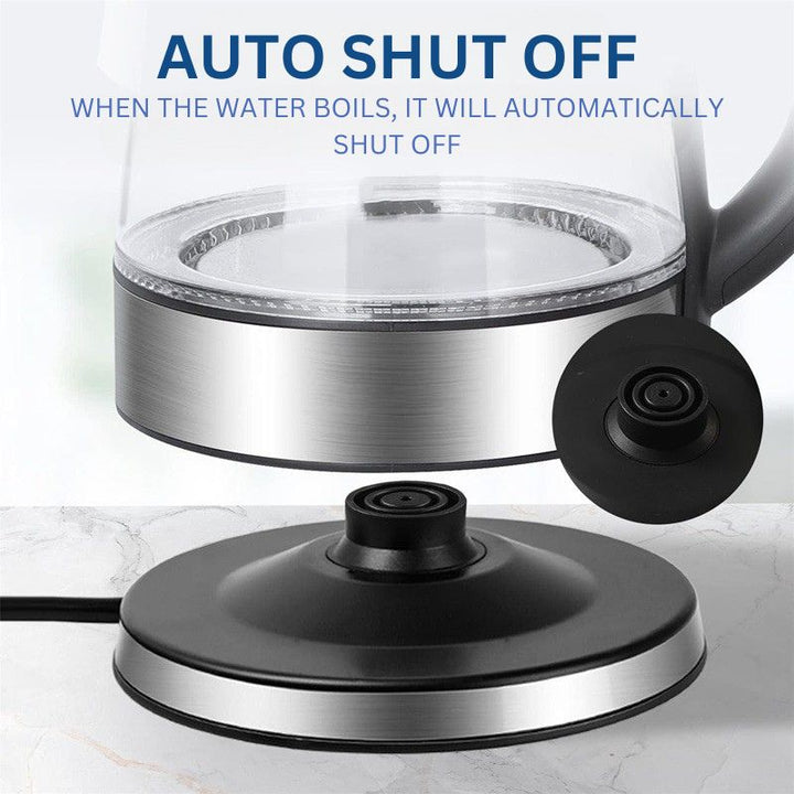 Skanto | 1.8L Elektrisk Glasskettle med LED-belysning