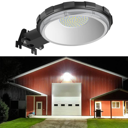 Norvo | Karjoefar LED Barn Lys med Dusk-to-Dawn Fotocelle – 100W, 10,000 Lumen, Energibesparende Utendørsbelysning