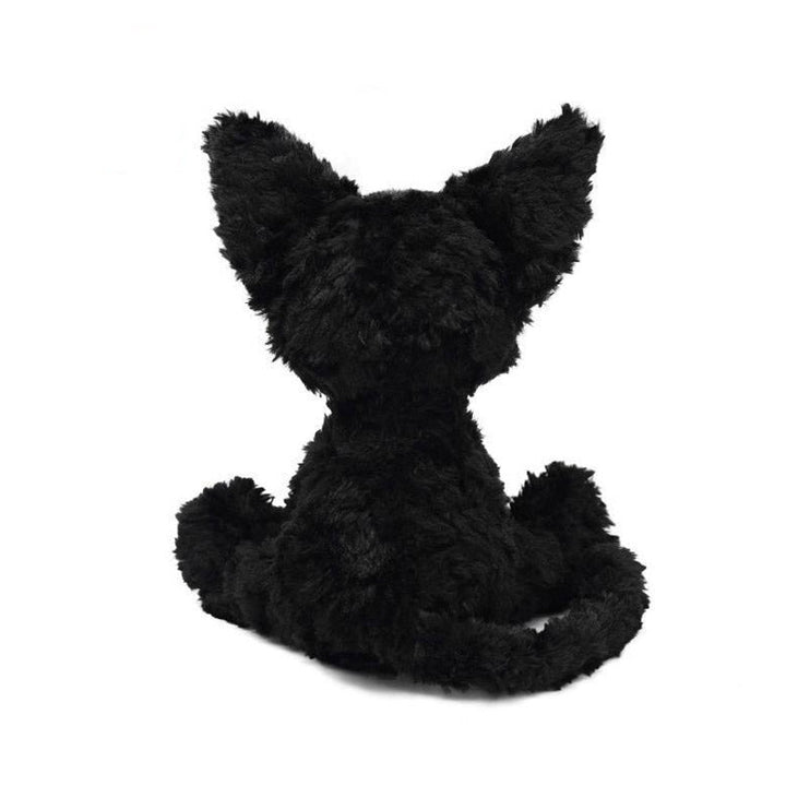 Skanto | Kawaii svart katt kosedyr stuffed animal