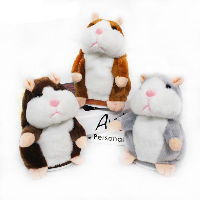 Skanto | #1 Beste Snakkende hamster Kjeftende Gjentakende Søt Plush Leketøy Julegave