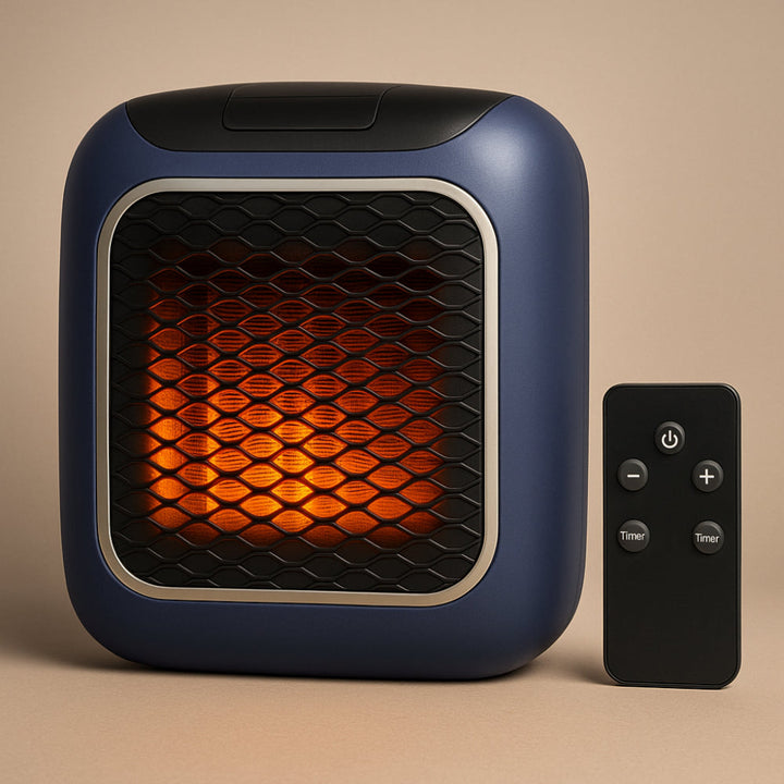 Skanto | WarmiWall Keramisk Veggvarme – Energisparende Mini-radiator med Termostat