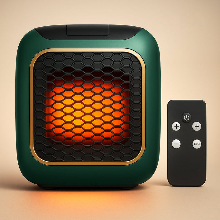 Skanto | WarmiWall Keramisk Veggvarme – Energisparende Mini-radiator med Termostat