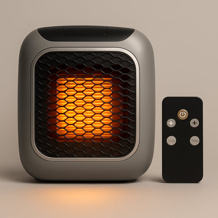 Skanto | WarmiWall Keramisk Veggvarme – Energisparende Mini-radiator med Termostat