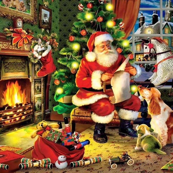 Skanto | Julepuzzle for Voksne – 1000 Biter Juletema for Hyggelige Høytider