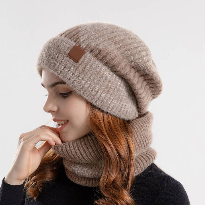 CozyWrap Sett – Trendy Lue og Skjerf for Vinter Skanto