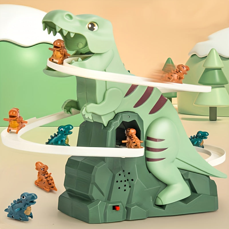 Skanto | Barne Dinosaur Truck Leketøy Lys Musikk