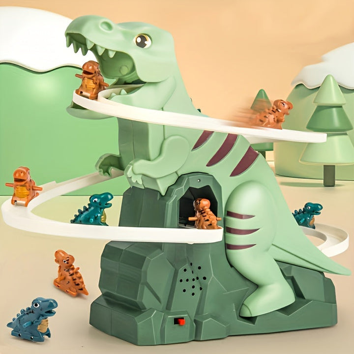 Skanto | Barne Dinosaur Truck Leketøy Lys Musikk