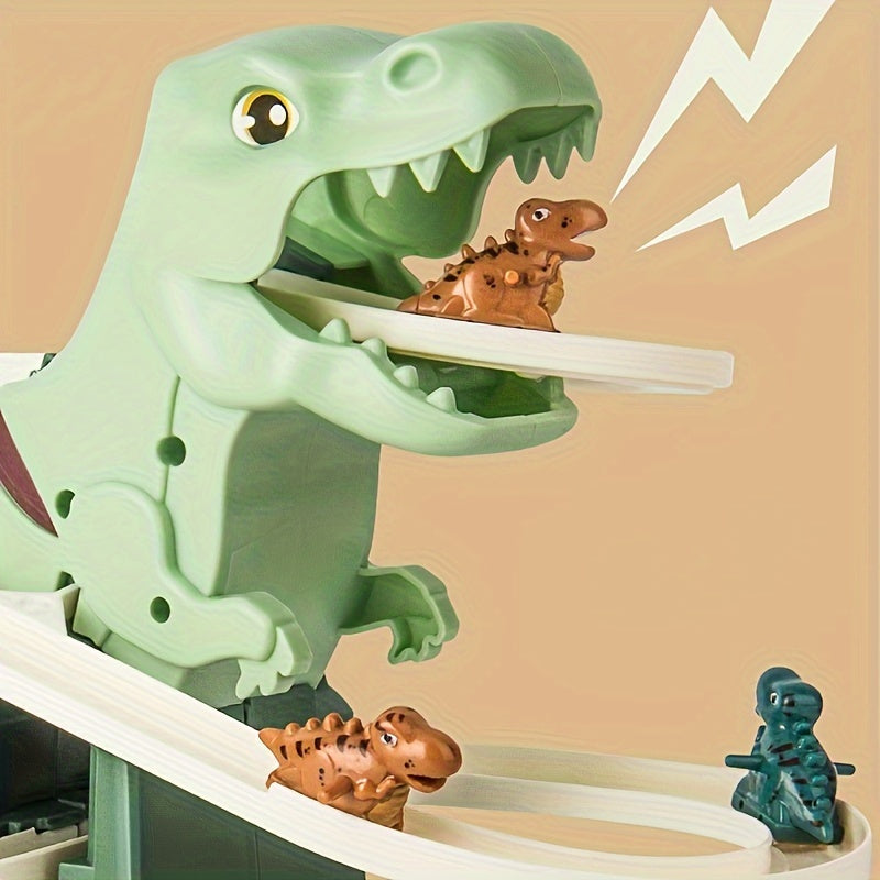 Skanto | Barne Dinosaur Truck Leketøy Lys Musikk