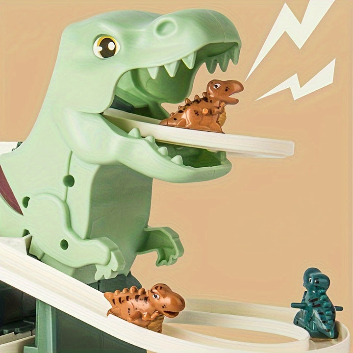 Skanto | Barne Dinosaur Truck Leketøy Lys Musikk