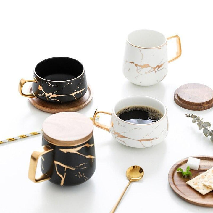 Kintsugi Nordic Keramisk Høy Kopp | Skanto