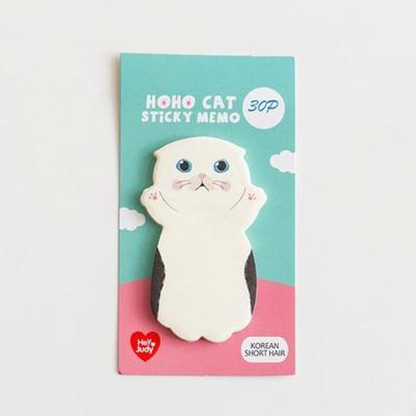 Kitty Sticky Note Memo Pad | Skanto