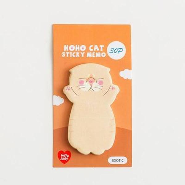Kitty Sticky Note Memo Pad | Skanto