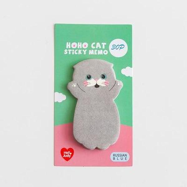 Kitty Sticky Note Memo Pad | Skanto