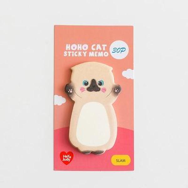 Kitty Sticky Note Memo Pad | Skanto