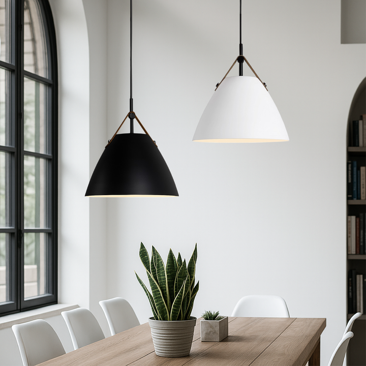 Skanto | Skandinavisk Pendellampe med Fargerik Design