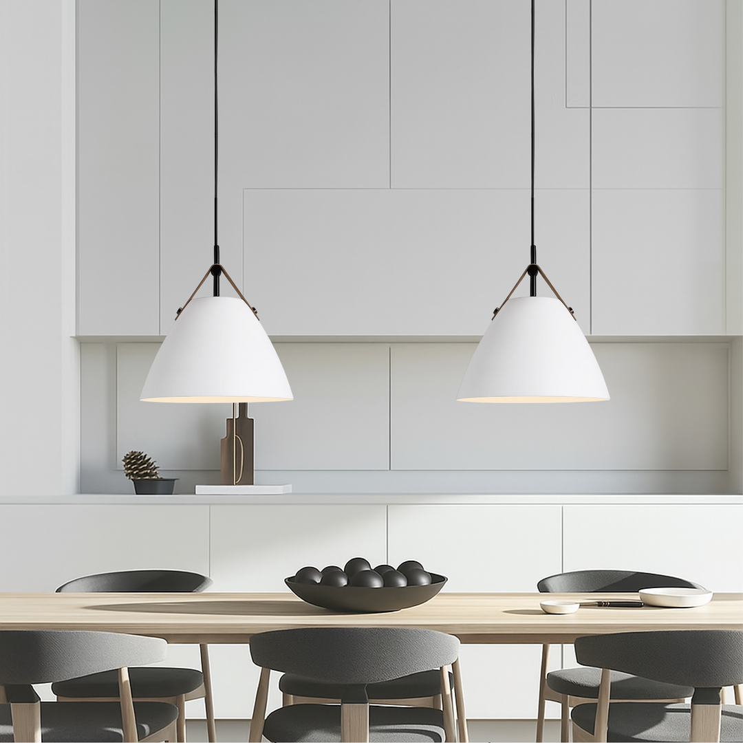 Skanto | Skandinavisk Pendellampe med Fargerik Design
