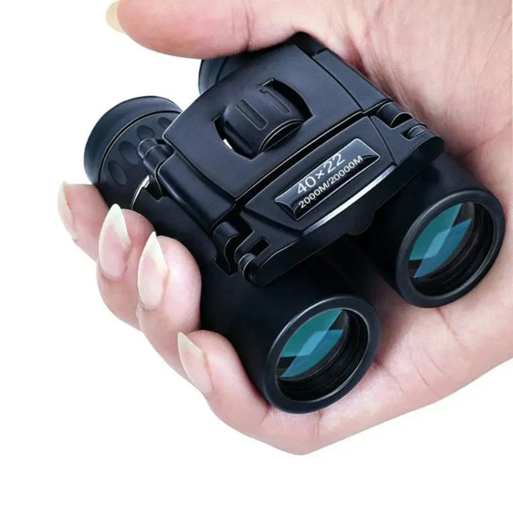 Folding binoculars 40x22 for travel and outdoor | Skanto