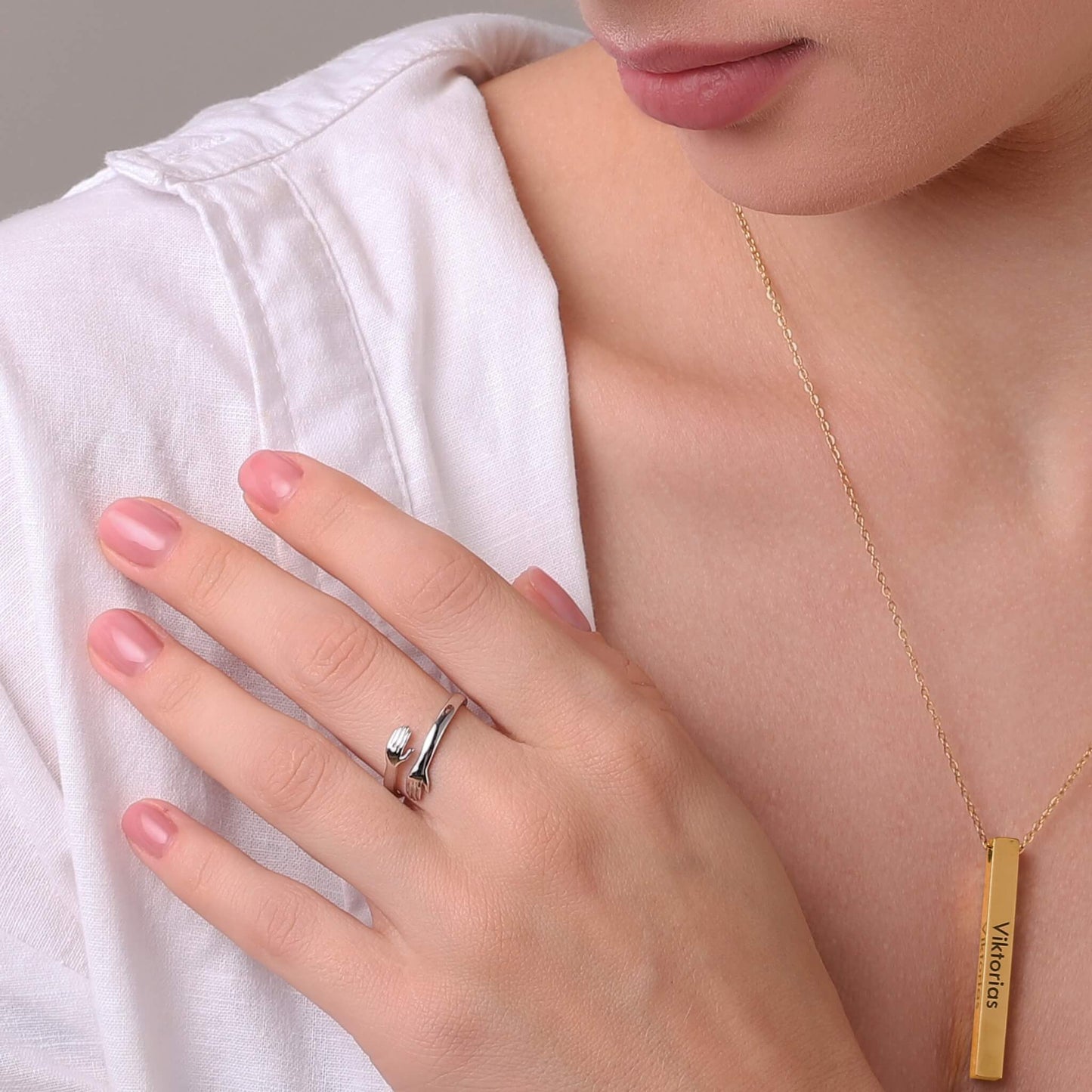 Norvo | Jewelance Hugring: Justerbar Klem Stil Lovering