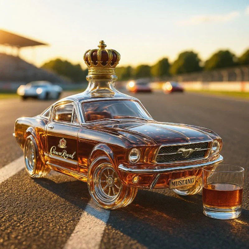 Skanto | OutlawFlask | Limited Edition Bronco Whiskey Bottle