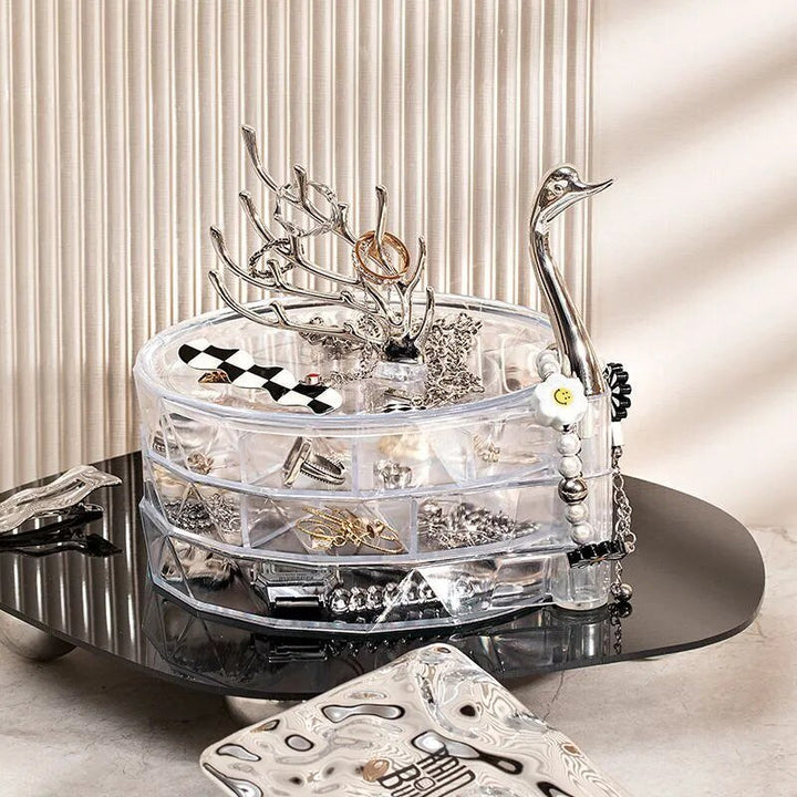 Skanto | SwanOrganizer - Eleganse - Praktisk lagring - Forbedret smykke