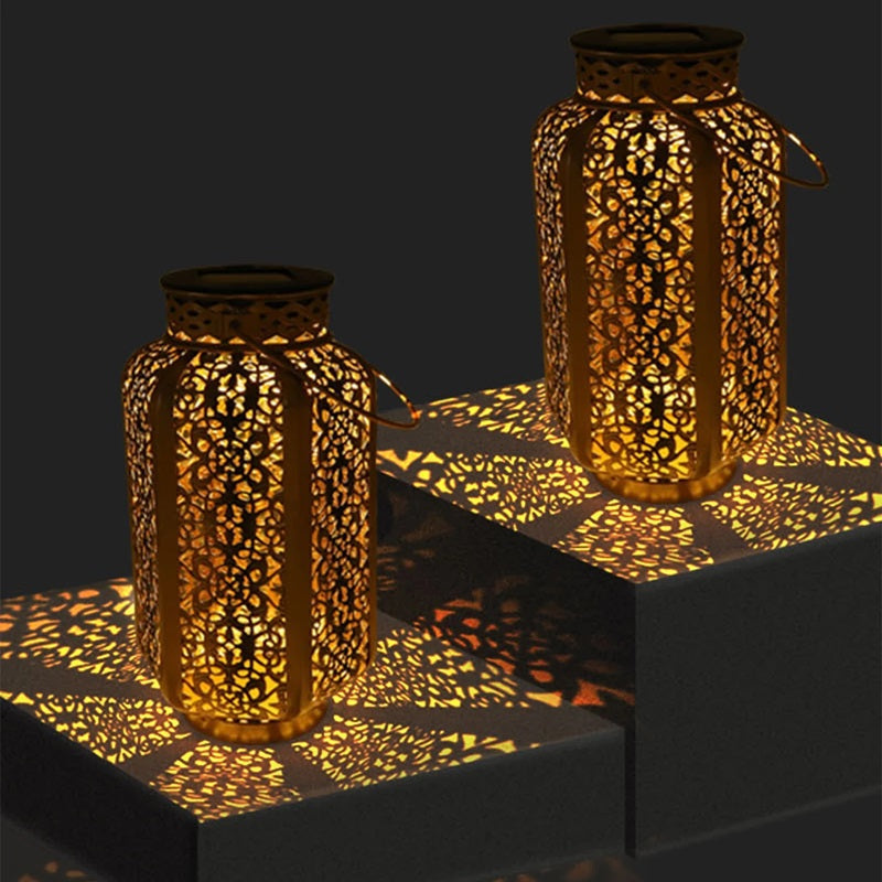 Skanto | Solar Retro LED Hengende Lantern