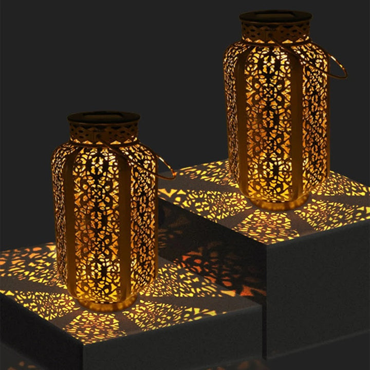 Skanto | Solar Retro LED Hengende Lantern