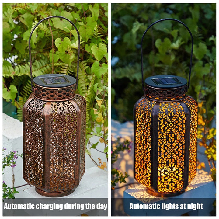 Skanto | Solar Retro LED Hengende Lantern