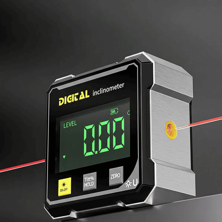 Skanto | Digital Magnetisk 4-sidet Laser Protractor