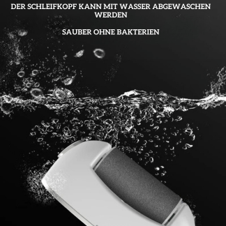 Elektrisk fotpleierulle med USB-batteri | Skanto