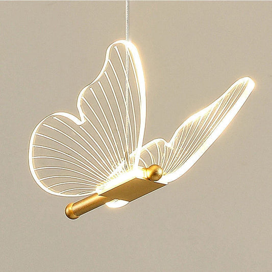 Norvo | ELEGANTE LED SOMMERFUGL HENGELAMPE FOR DIN ROM