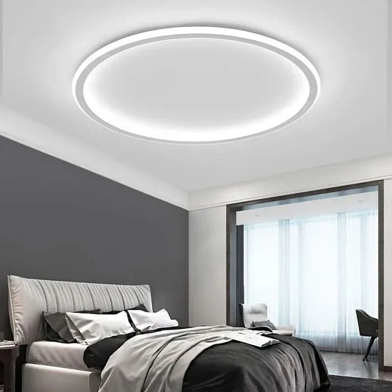 Skanto | Skandinavisk Rund LED Taklampe – Varmehvit