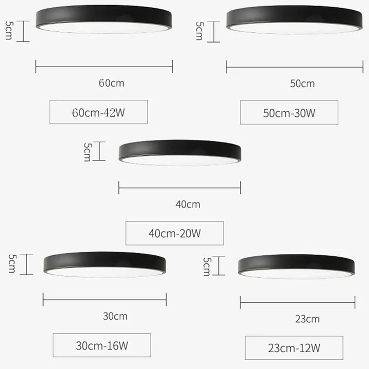 Multifarge LED Taklampe – Modern Fargerik Belysning for Stue og Soverom | Skanto