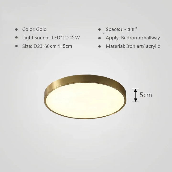 Multifarge LED Taklampe – Modern Fargerik Belysning for Stue og Soverom | Skanto