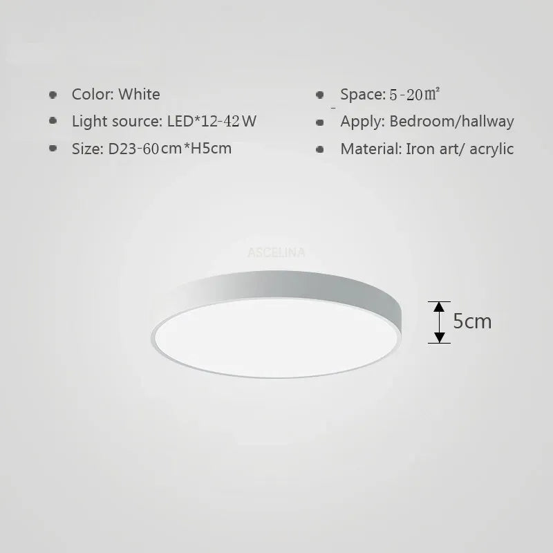 Fargerik LED taklampe – Moderne, fargerik belysning for stue og soverom