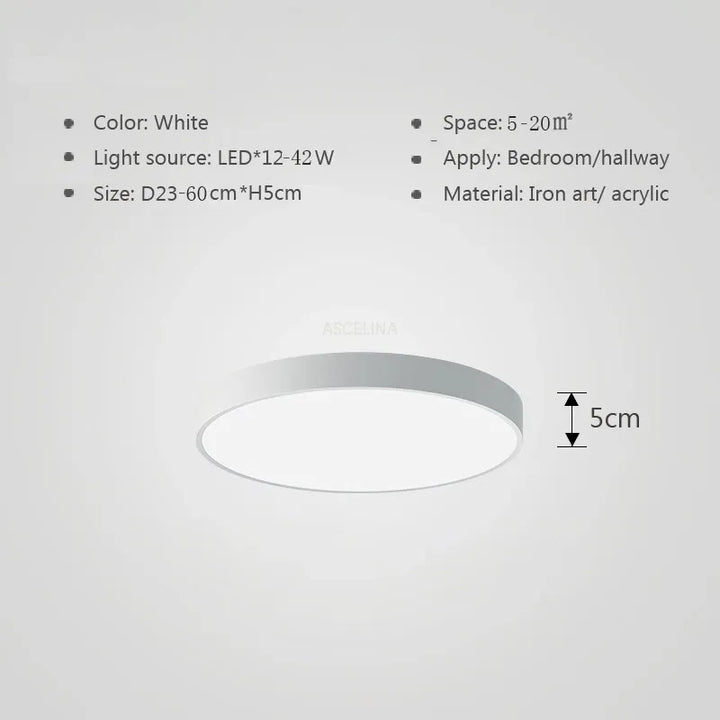 Fargerik LED taklampe – Moderne, fargerik belysning for stue og soverom