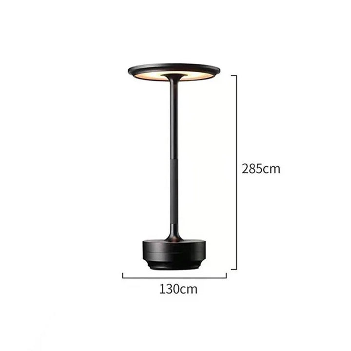 Dimmbar industriell stil bordlampe – justerbar LED-lampe for stue og kontor | Skanto