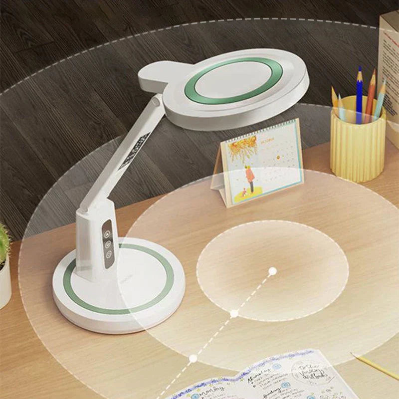 TimeGlow – Multifunksjonell LED-bordklokke med lampe