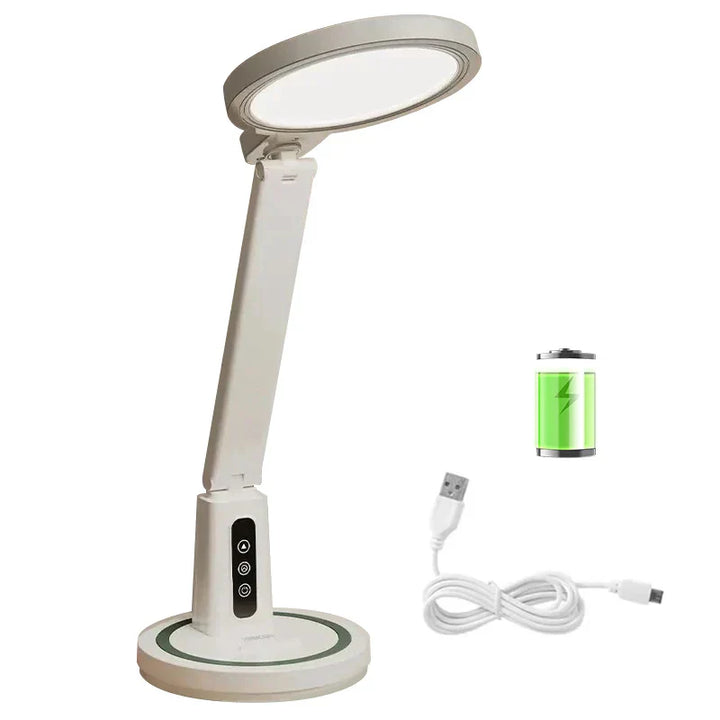 TimeGlow – Multifunksjonell LED-bordklokke med lampe