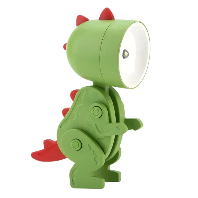 Søte Dinosaur LED Bordlamper – Justerbare Dyrefigurer Nattlamper for Barn | Skanto