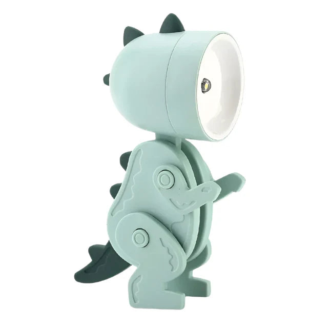 Søte Dinosaur LED Bordlamper – Justerbare Dyrefigurer Nattlamper for Barn | Skanto
