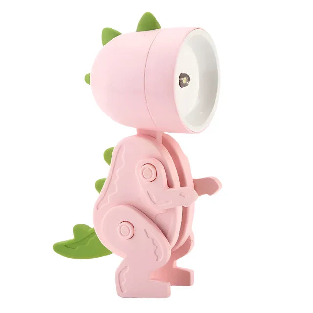 Søte Dinosaur LED Bordlamper – Justerbare Dyrefigurer Nattlamper for Barn | Skanto