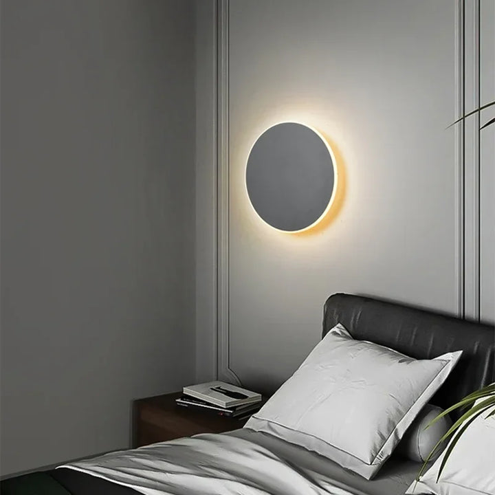 Skanto | Moderne rund LED vegglampe for stilfull ambient belysning